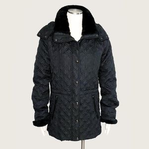 Andrew Marc Quilted Synthetic Down Jacket